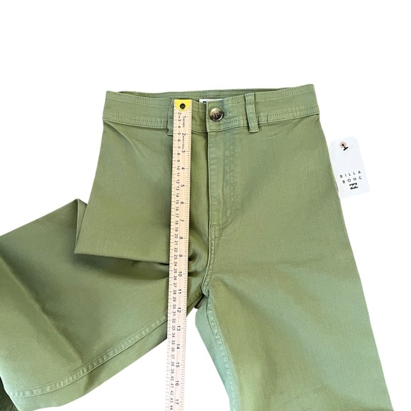 Billabong Free Fall Wide Leg High Rise Pant NWT Sz 25 - Picture 11 of 16
